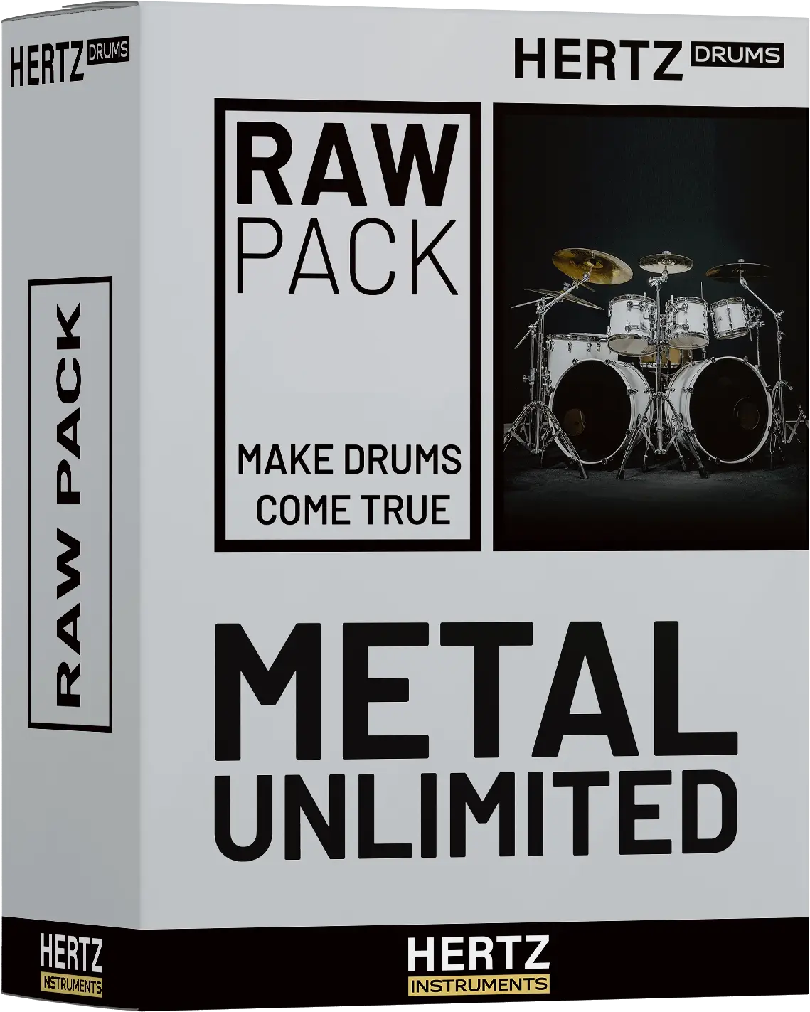 Hertz Drums Metal Unlimited Raw Pack Software